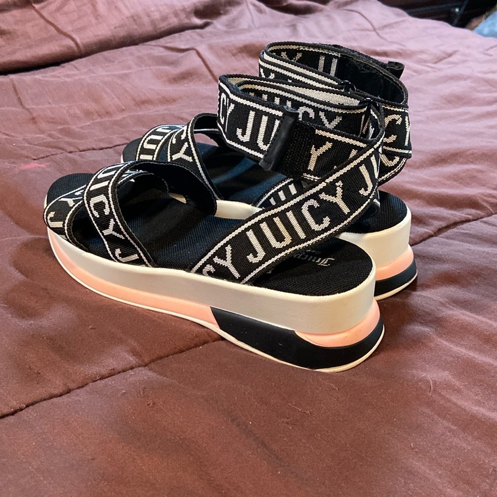 Platform Sandals by Juicy Couture Brand, GUC! - Picture 2 of 16
